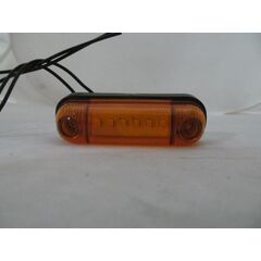 Фонарь габаритный  желтый 6 LED