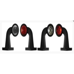 Фонарь полного габарита ФГ-16-04LED бегущий бело-красный