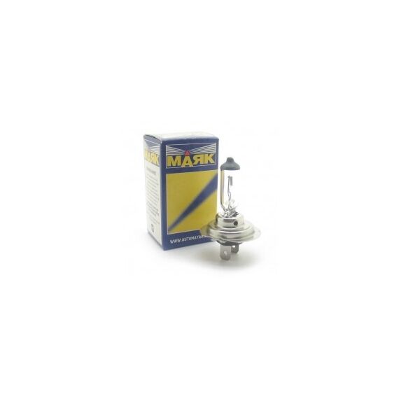 Автолампа 12V H7 55W РХ26d фары, доп.фары МАЯК