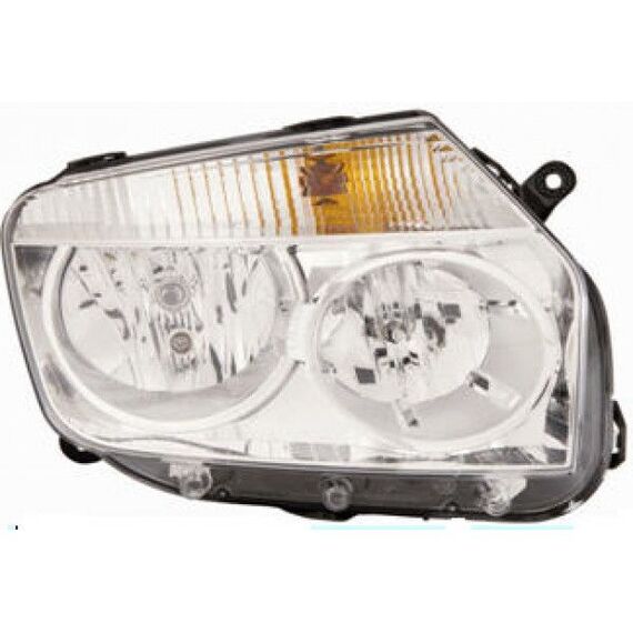 Блок-фара Рено Дастер (Renault Duster)  правая (светлая) 260100067R