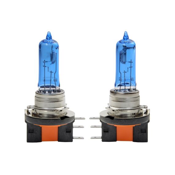 Автолампа 12V H15 15/55W PGJ23t-1 BLUE DIAMOND 5300K (ДХО/дальний свет)