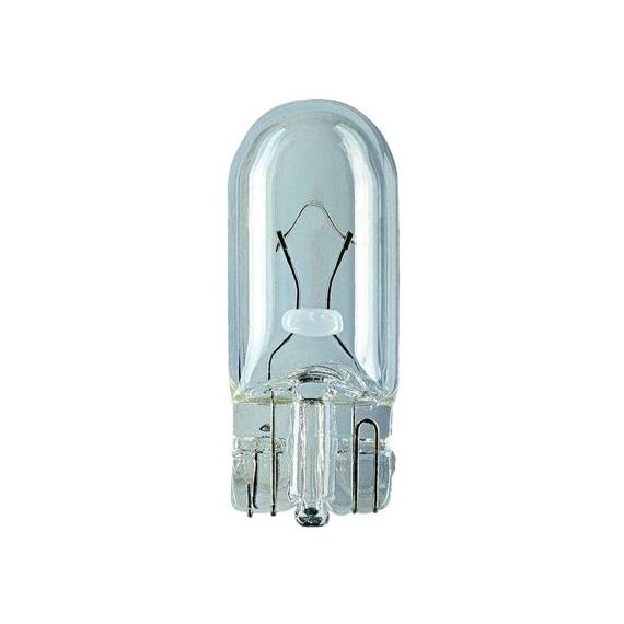 Автолампа 24в W5W (5) W2,1x9,5d стеклянный цоколь