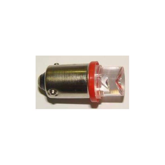 Светодиод 12V T 8 BA9S CONE RED (габарит)